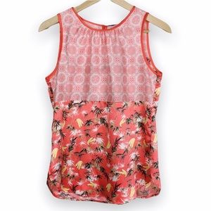 Peter Som Asian‎ Inspired Sleeveless Tank Top XXS